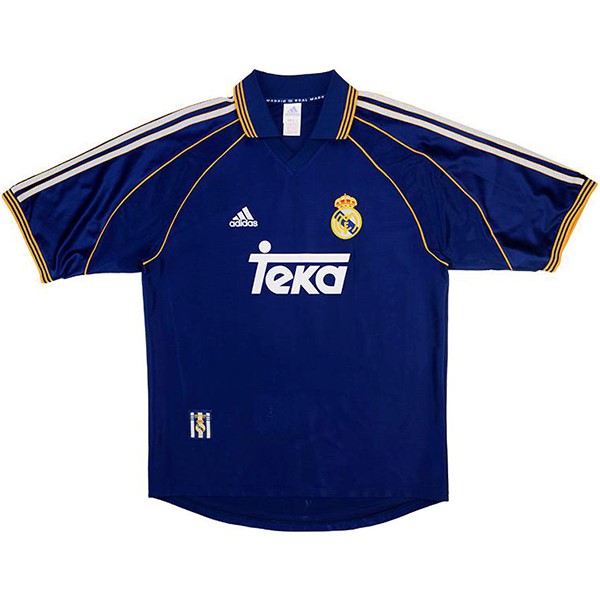 Tailandia Camiseta Real Madrid Tercera equipo Retro 1998 1999 Purpura